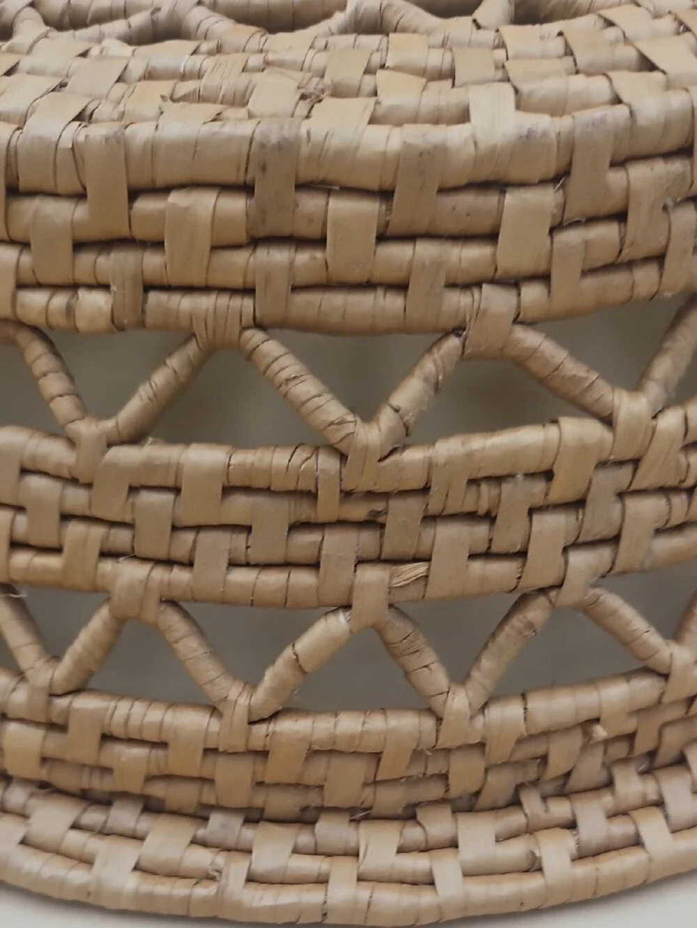 Natural Woven Decorative Basket